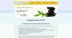 Desktop Screenshot of acupunctureceu.com